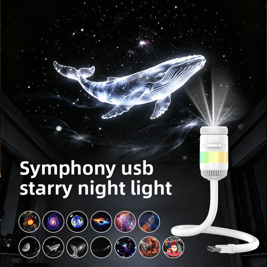 USB Starry Sky Projection Night Light: Turn Any Room Into a Calm Starry Escape