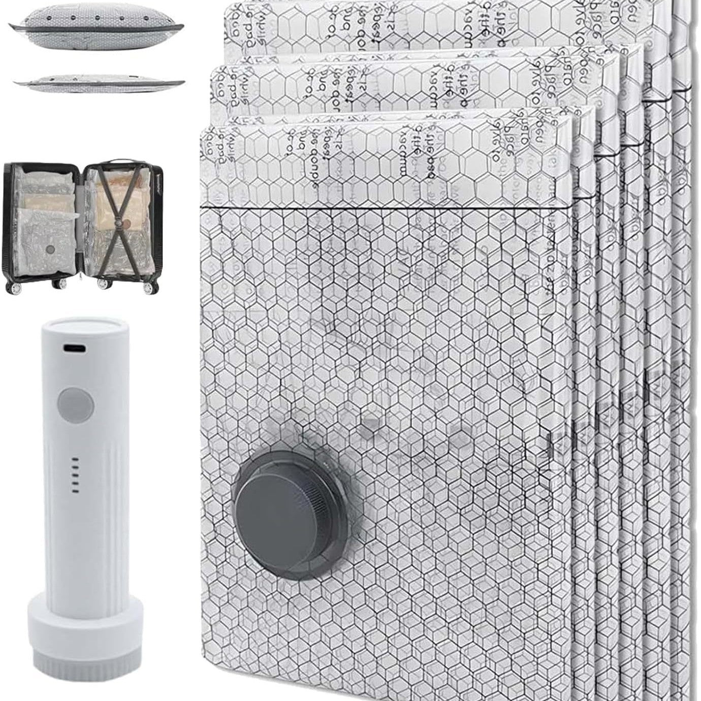 Clothing Travel Vacuum Bags Storage Compression Bags - Loamoak