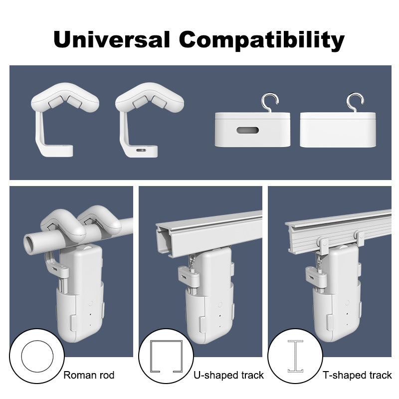 Intelligent curtain motor