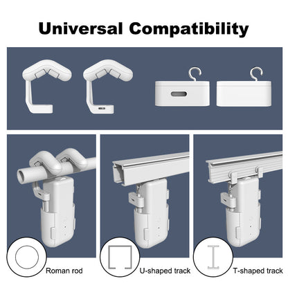 Intelligent curtain motor