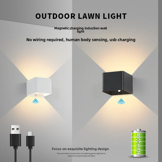 Rechargeable Magnetic Motion Sensor Wall Light - Loamoak