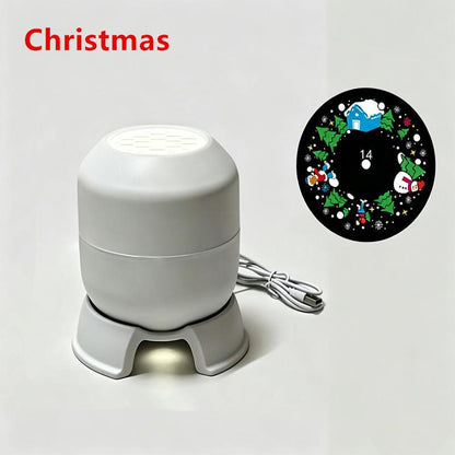 LED Projection Night Light with Rotating Effects