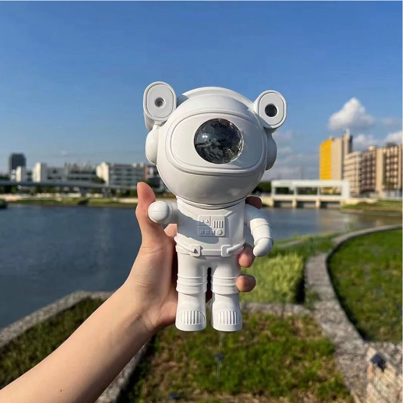 Astronaut Voice Control Bluetooth Projector Night Light