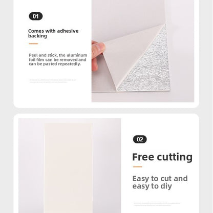 Thickened Marble Texture Self-Adhesive Wall Panels