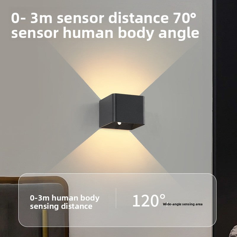 Rechargeable Magnetic Motion Sensor Wall Light
