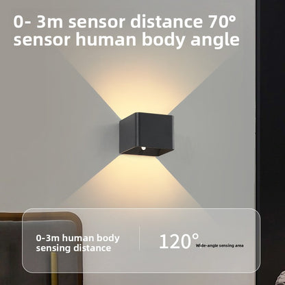 Rechargeable Magnetic Motion Sensor Wall Light