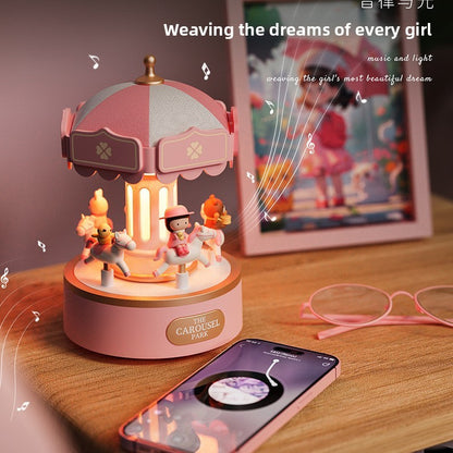 Starry Night Projector with Music Box and Bluetooth
