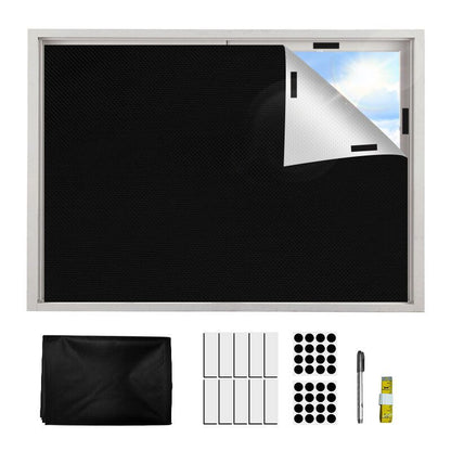 Silver Coated Blackout Curtain Fabric